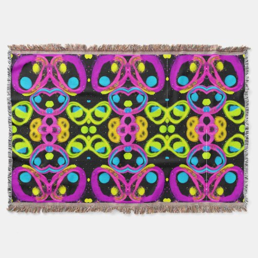 shiny Abstract art Deken (Voorkant)