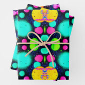 shiny Abstract art Inpakpapier Vel (In situ)