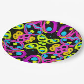 shiny Abstract art Papieren Bordje (Gekanteld)