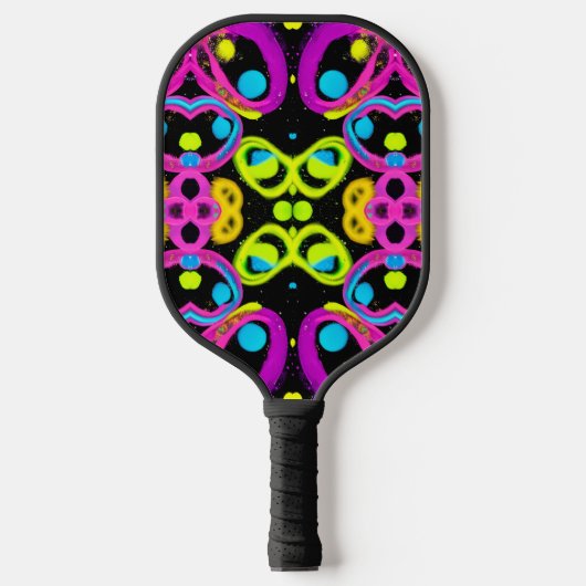shiny Abstract art Pickleball Paddle (Voorkant)