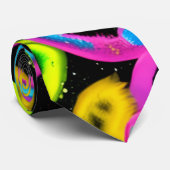 shiny Abstract art Stropdas (Opgerold)