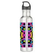 shiny Abstract art Waterfles (Achterkant)