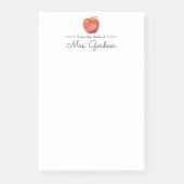 Shiny Apple | Kindergarten leraar Post-it® Notes (Voorkant)