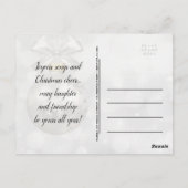 Shiny Baubles Kerstdiner Uitnodiging (Achterkant)