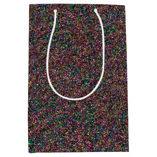 Shiny Bedazzled Flecks-GIFT BAG M Medium Cadeauzakje (Voorkant)