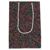 Shiny Bedazzled Flecks-GIFT BAG M Medium Cadeauzakje (Achterkant)