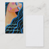 Shiny Black Hair Visitekaartje (Voorkant / Achterkant)