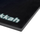 Shiny Blue Chanukkah Menorah Snijplank (Hoek)