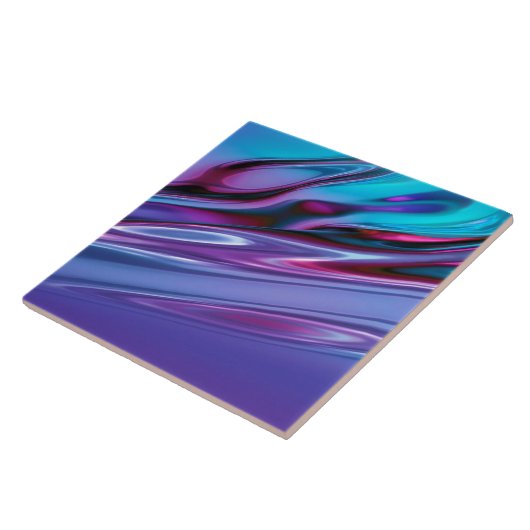 Shiny Ceramic Tile Tegeltje (Zijkant)