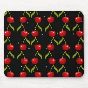 Shiny Cherries Pattern Muismat