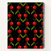 Shiny Cherries Pattern Notitieboek (Achterkant)