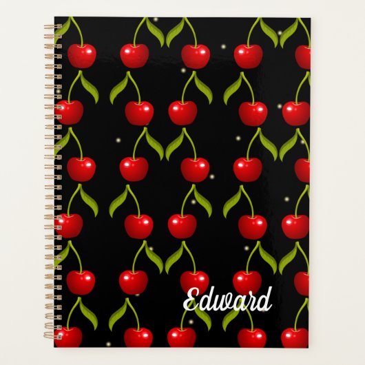 Shiny Cherries Pattern Planner (Voorkant)