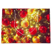 Shiny Christmas Ball Cluster Delight Groot Cadeauzakje (Voorkant)