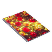 Shiny Christmas Ball Cluster Delight Notitieboek (Rechterzijde)