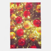 Shiny Christmas Ball Cluster Delight Theedoek (Verticaal)