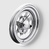 Shiny Chrome Wheel Grote Klok (Hoek)