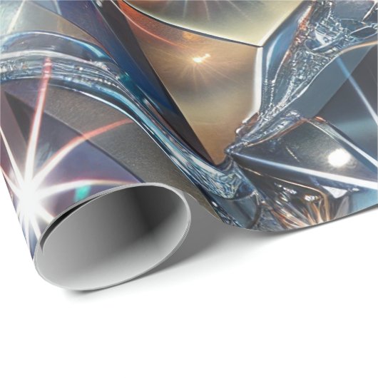 Shiny Clear Diamonds  Cadeaupapier (Rol Hoek)