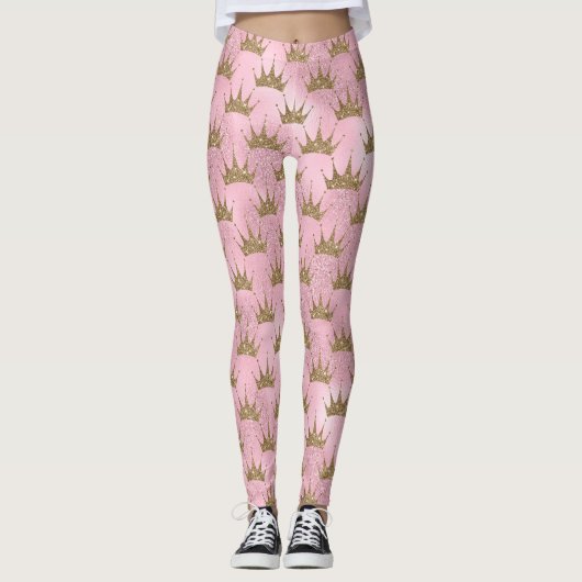 Shiny Crown Leggings (Voorkant)