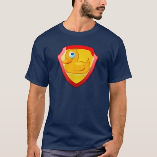 Shiny Defender Duck T-shirt (Voorkant)