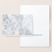 Shiny Disco Ball Ornamenten Zilver Folie Kaarten (Display)