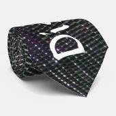 Shiny Disco Ball Stropdas (Opgerold)