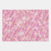 Shiny Disco Stippen Inpakpapier Vel (Voorkant)