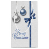 Shiny Elegant kerstballen Klein Cadeauzakje (Achterkant)