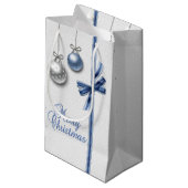 Shiny Elegant kerstballen Klein Cadeauzakje (Voorkant Gekanteld)