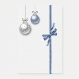 Shiny Elegant kerstballen Post-it® Notes