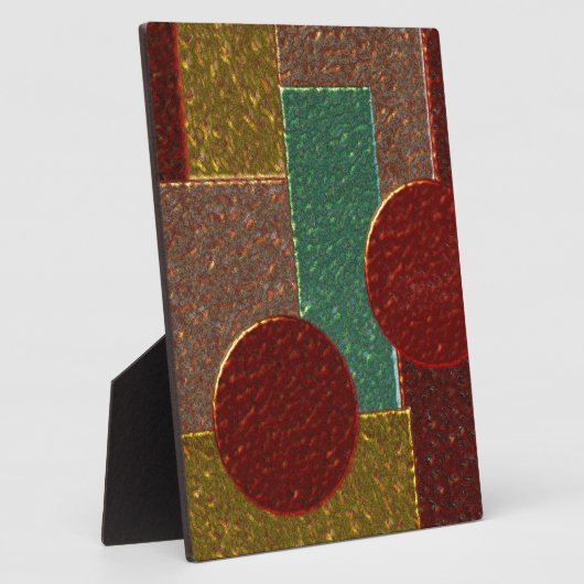 Shiny Emalie patroon Fotoplaat (Zijkant)