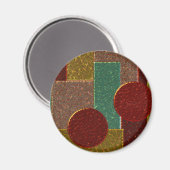Shiny Emalie patroon Magneet (Voorkant / Achterkant)