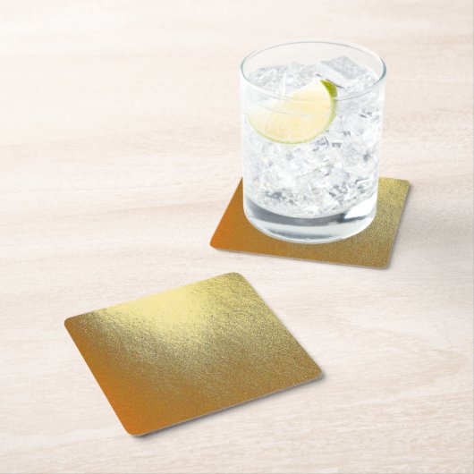 Shiny Gold Art Kartonnen Onderzetters (Insitu)