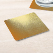 Shiny Gold Art Kartonnen Onderzetters (Schuin)