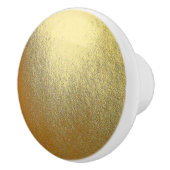 Shiny Gold Art Keramische Knop (Rechts)