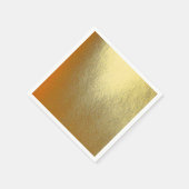 Shiny Gold Art Servet (Hoek)