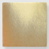 Shiny Gold Art Stenen Onderzetter (Voorkant)