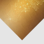 Shiny Gold-kerstboom Tissuepapier (Detail)