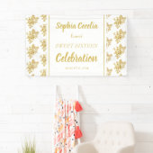 Shiny Gold Rozen Party Banner (Insitu)