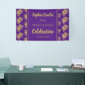 Shiny Gold Rozen Party Banner (Beurs)