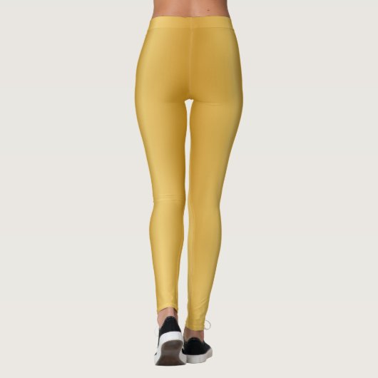 Shiny Golden Leggings (Achterkant)
