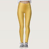Shiny Golden Leggings (Voorkant)