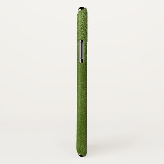 Shiny Green Abstract Moderne Background Monogram Case-Mate iPhone Case (Achterkant / rechts)
