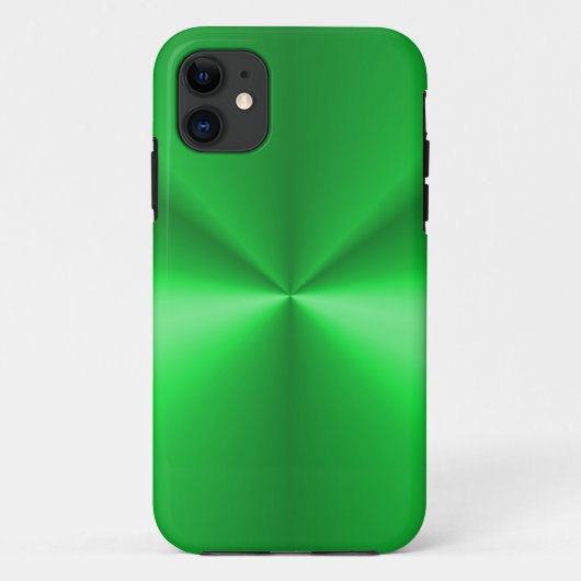 Shiny Green Metallic Case-Mate iPhone Case (Achterkant)