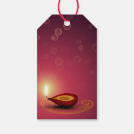 Shiny Happy Diwali Diya - Cadeau Label Cadeaulabel