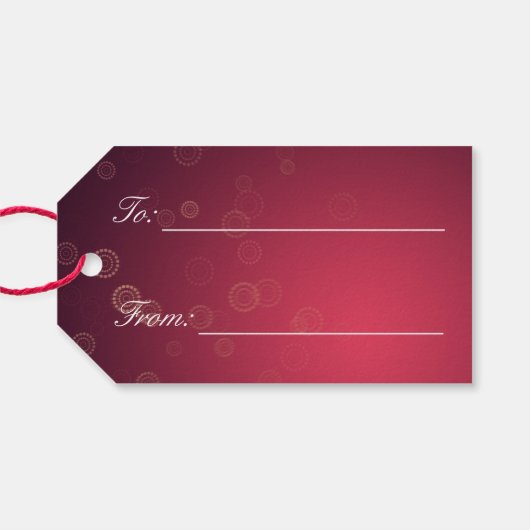 Shiny Happy Diwali Diya - Cadeau Label Cadeaulabel (Achterkant Horizontaal)