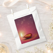 Shiny Happy Diwali Diya - Favor Bag Bedankzakje (Geknipt)