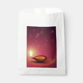 Shiny Happy Diwali Diya - Favor Bag Bedankzakje