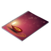 Shiny Happy Diwali Diya - Notitieboek (Linkerzijde)