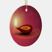 Shiny Happy Diwali Diya - Ornament (Rechts)