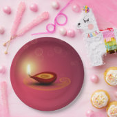 Shiny Happy Diwali Diya - Papieren Bord (Feest)